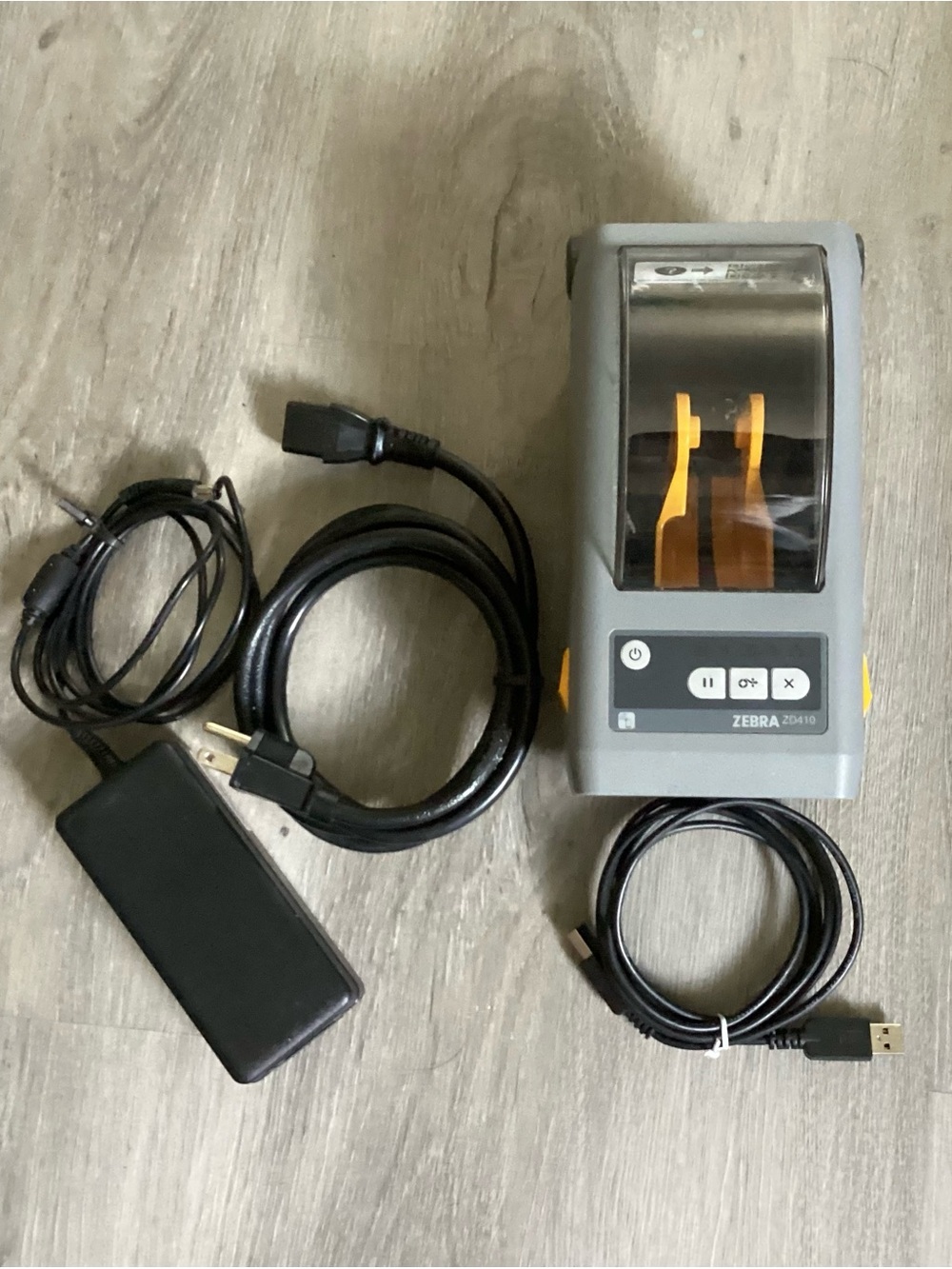 Zebra ZD410 Direct Thermal Barcode Label Printer USB, Bluetooth, WiFi & Cords